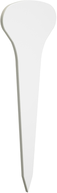 Vitmålad mdf